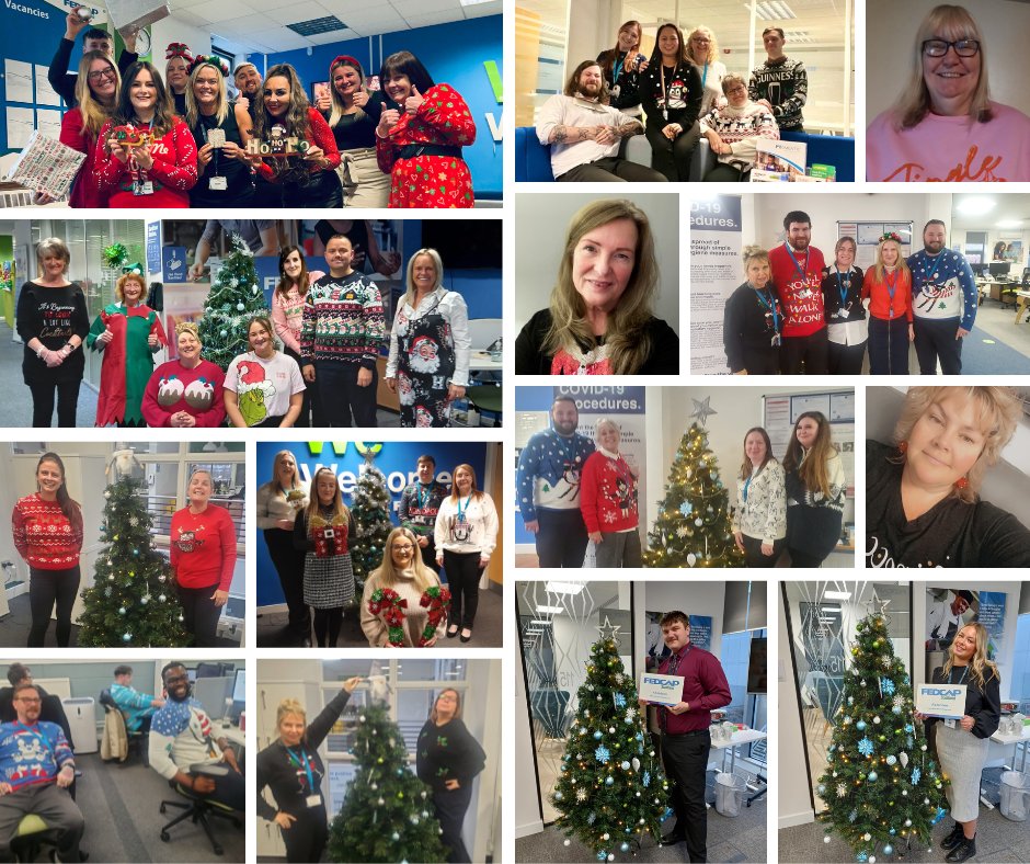 Our people got in the Christmas spirit wearing their best and most colourful Christmas jumpers to work! Not only this, but our wonderful people donated over £500 to @savechildrenuk. Thank you. ❤️ #SaveTheChildrenChristmasJumperDay #ChristmasJumperDay