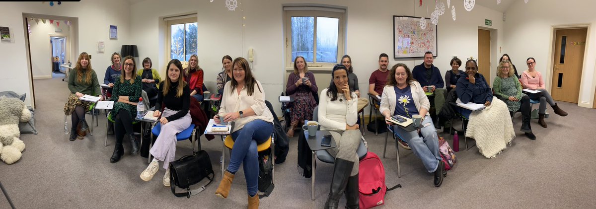 Great week hosting DDP level one with the wonderful Dr Vicky Sutton. Also a lovely opportunity to treat our group of hard working therapists to some festive treats🎄🍊🥧❄️🍬