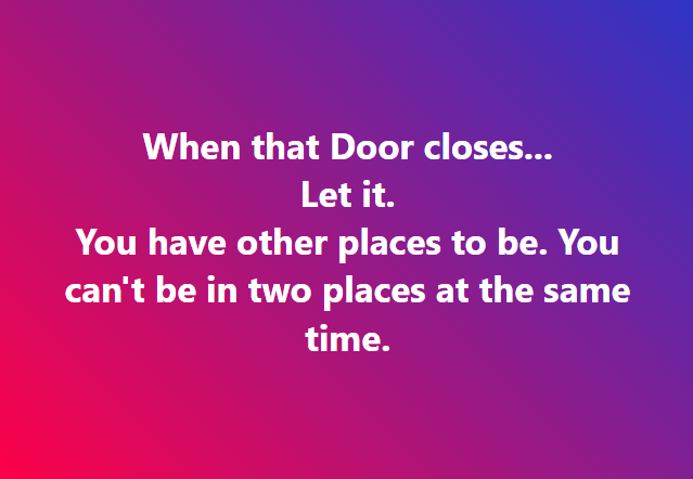 mizchief's tweet image. When one door closes... another one opens, so why are you still standing there? #GetGhost