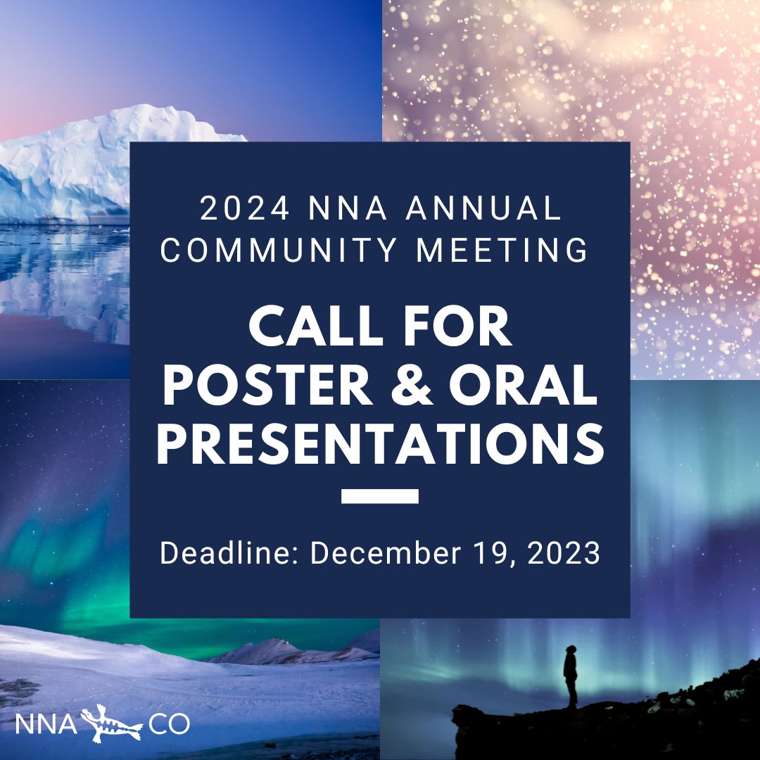 The NNA-CO invites you to sign up to present a poster or give an oral presentation at the 2024 NNA Annual Community Meeting. We're accepting proposals from now until December 19 at 11:59pm MT! 🔗Oral/poster presentation form: forms.gle/iDGWJmFN7YqshN…