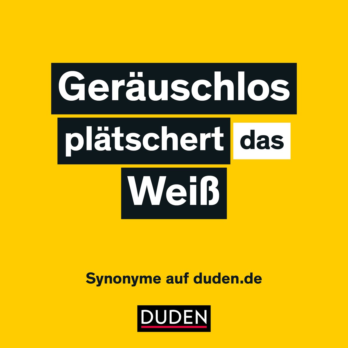 Erkennt ihr unseren nächsten Weihnachtssong? Unsere #Synonyme-Freunde vom Duden geben im Advent alles. Welche versynonymten Lieder fallen euch noch ein?
#Sprache #Duden #Potenzialeentfalten #Leistungsvermögenauffächern