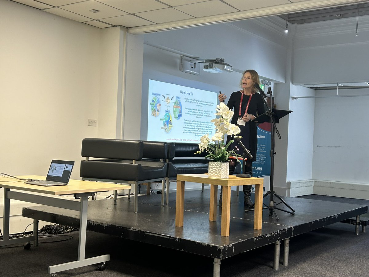 For our final keynote we are hearing from Professor Joanne Webster, Chair in Parasitic Diseases and Director of the Centre for Emerging, Endemic and Exotic Diseases @RoyalVetCollege who is presenting on ‘One Health and the @WHO neglected tropical diseases 2023 targets’ #RSTMH2023