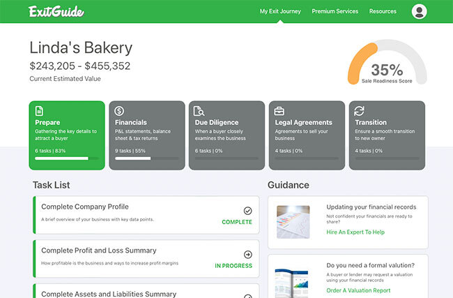 exitdotguide's tweet image. Over 65% of small business owners say their greatest challenge to exiting is navigating the steps. 

This is especially true if the business is too small for good brokers and experts.

We help owners plan and manage their exit and customize the experience.