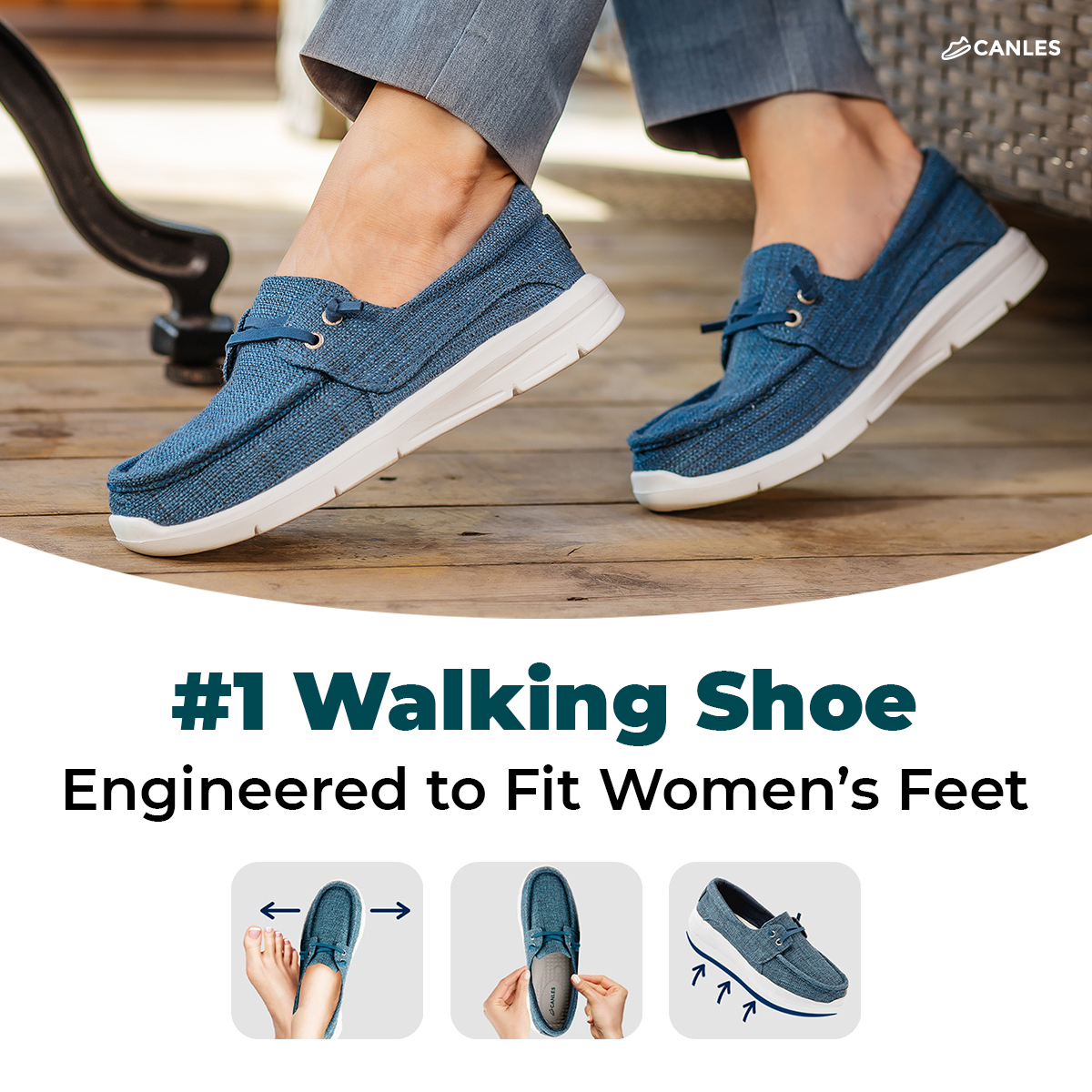 Forget Standard Shoes - Canles Cerys is Comfort First Class 🤩🥇 #thebestwalkingshoes #comfortshoes #WomensShoes #1stclass #canles
