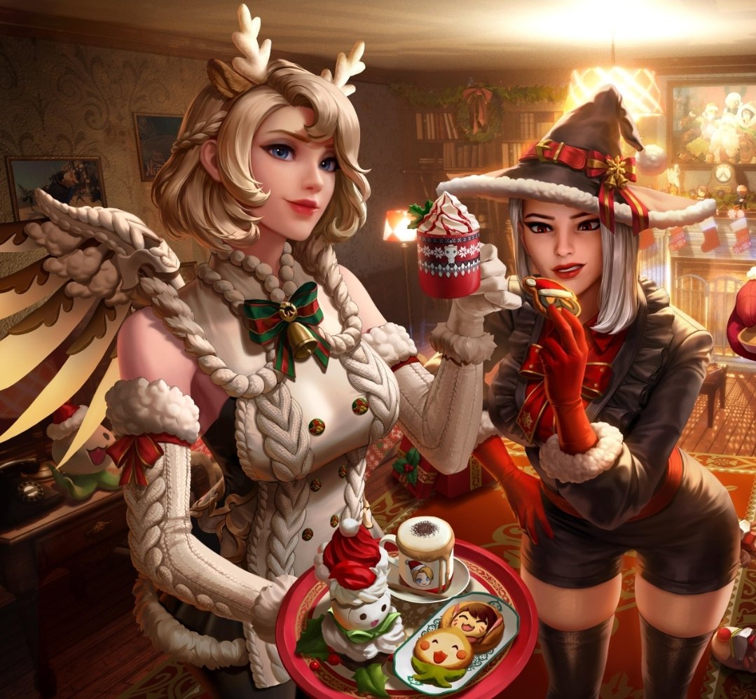 NyxMidnghtMuse's tweet photo. Ill wait patiently (not very patient) i want it now #Overwatch2 #mercyskin https://t.co/b8ekkD1RmL