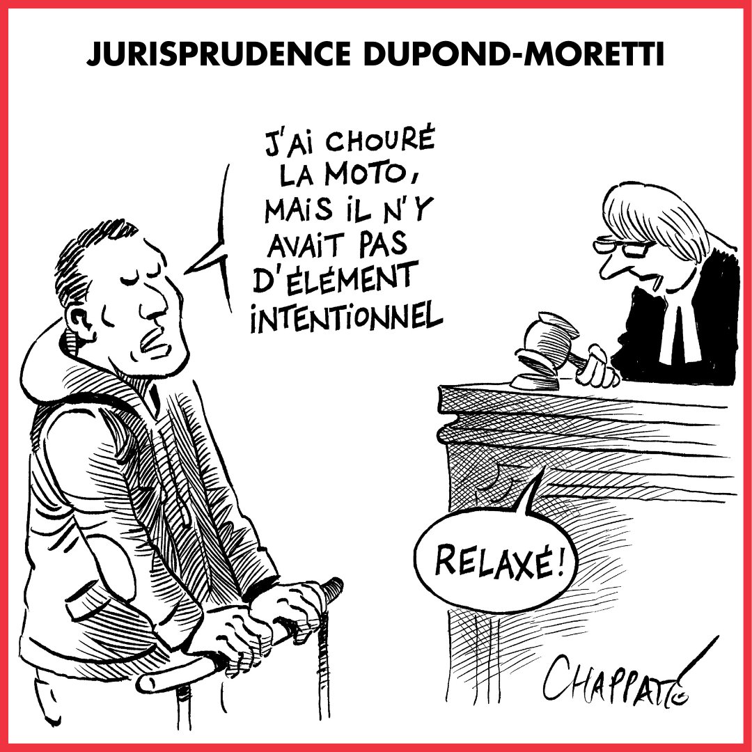 canardenchaine's tweet image. ✏️ L&apos;actu vue par @chappatte 
#DupondMoretti