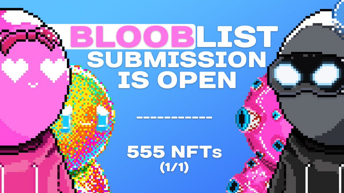 BucharaYT's tweet image. Hello! My name is Buchara 🔮

I am a Web3 artist, and I invite you to participate in my creative Art-project called @Bloobsycom.

This is my first collection of 555 NFTs, which I have been drawing for 1.5 years.

Every item was personally drawn by me: pixel by pixel.

In each…