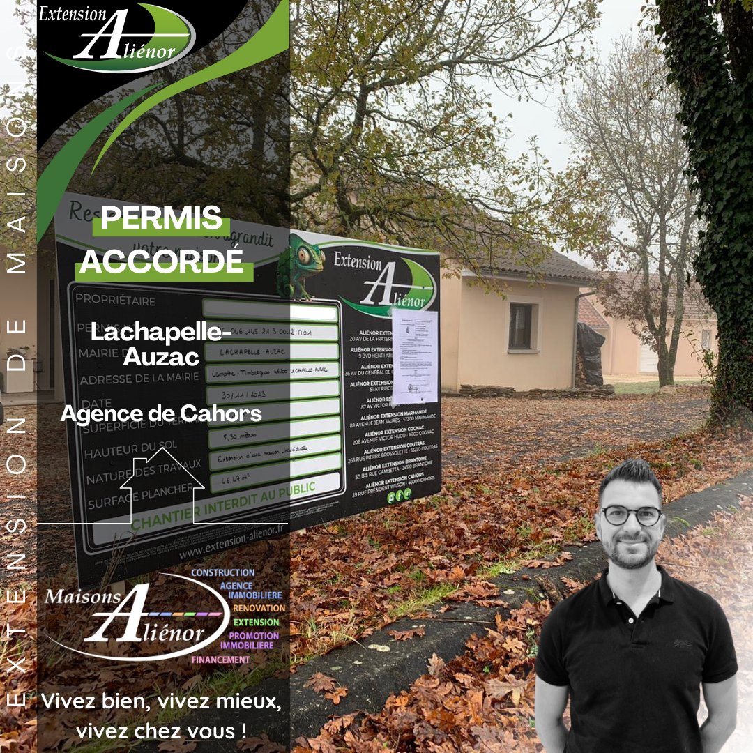 AlienorMaisons's tweet image. [ FUTURE EXTENSION 🏗]
Bientôt le début des travaux 🏗️ sur la commune de Lachapelle-Auzac ! ✅🏡
#maison #agrandissement #extension #projet #agrandirsamaison #travaux #futureextension #espace #périgord #lot #construire #aliénorextension #nouveauprojet #dordogne