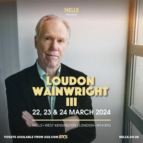 Loudon's Nells, London shows in March 22-24, 2024, are now on sale! Join Loudon on Friday, Saturday, or Sunday—or see him play all three days. Don't miss out!  Tix: axs.com/uk/series/2091…
