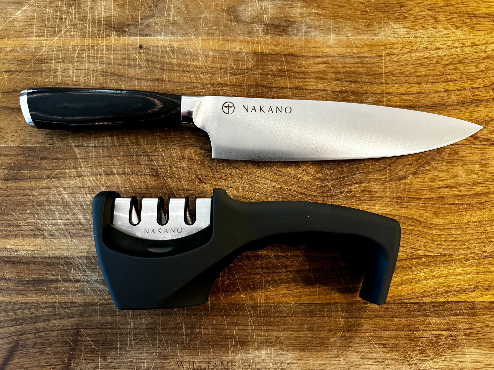 James Walker on X: I ordered a Nakano chef's knife to go with my