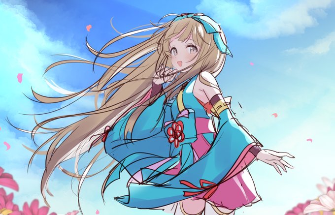 skeb依頼の進捗ラフ 