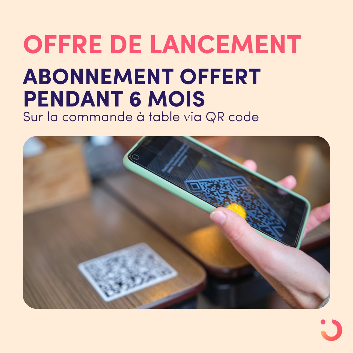 A l’occasion du lancement d'Innovorder Click & Serve, nous vous proposons une offre exceptionnelle 🔥 LA solution qui permet à vos clients de consulter le menu, passer commande et payer directement depuis un simple QR : bit.ly/47HPjcb #restauration #restaurant