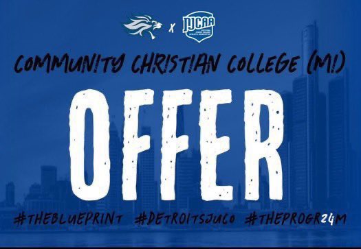 Caeden Smith (@caedensmith0) on Twitter photo Blessed to receive an offer from <a href="/CCCLionsFB/">Community Christian College Football</a> thank you <a href="/CoachJReardon/">Jeff Reardon</a> for this awesome opportunity to get to the next level🦁💙 Blessed to receive an offer from <a href="/CCCLionsFB/">Community Christian College Football</a> thank you <a href="/CoachJReardon/">Jeff Reardon</a> for this awesome opportunity to get to the next level🦁💙
