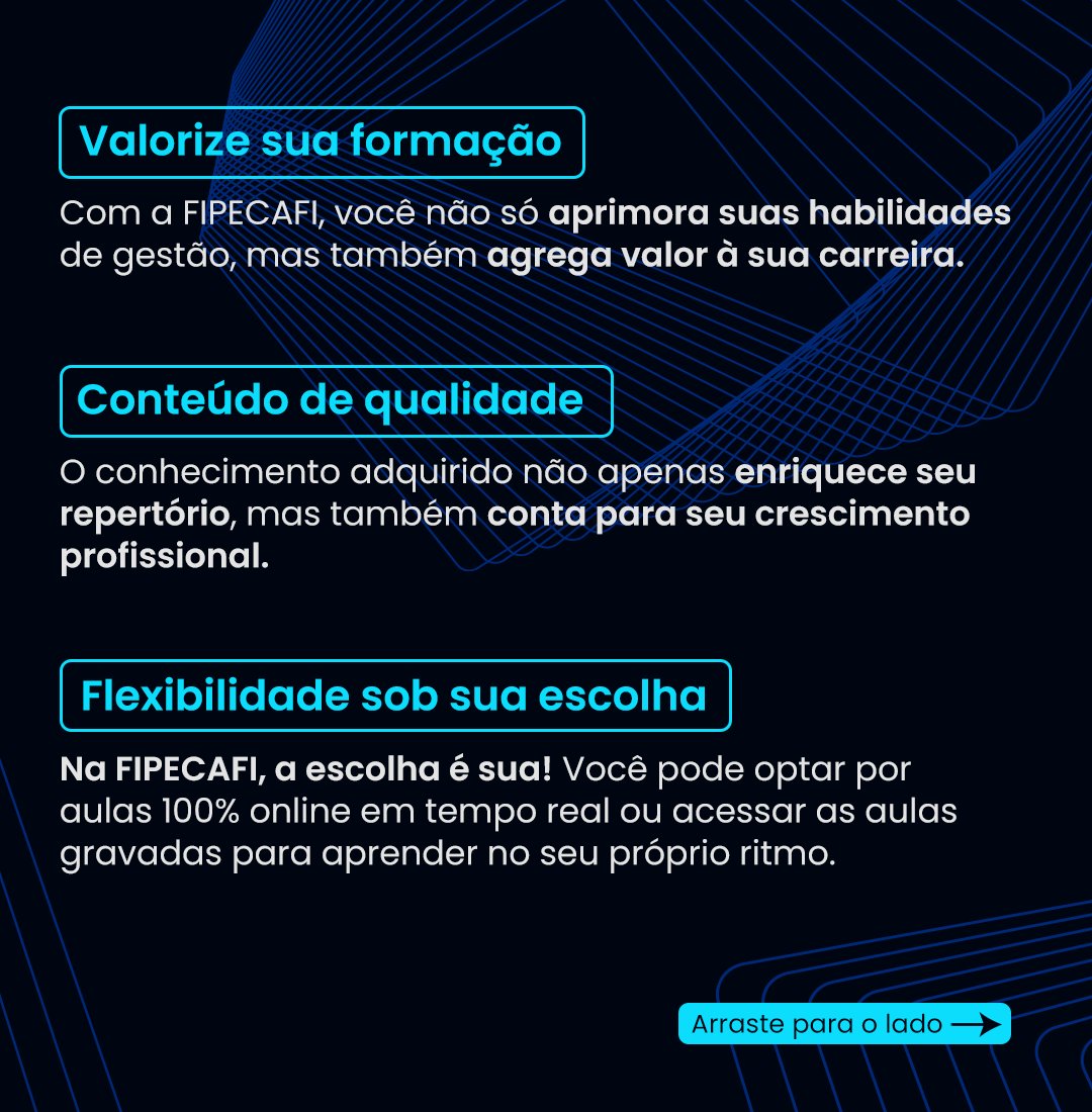 Vestibular FIPECAFI - Calendário do Vestibular FIPECAFI