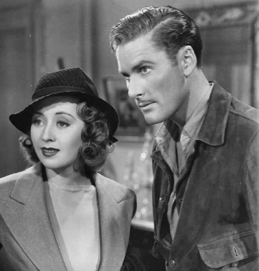 A couple of originals right here . #JoanBlondell & #ErrolFlynn