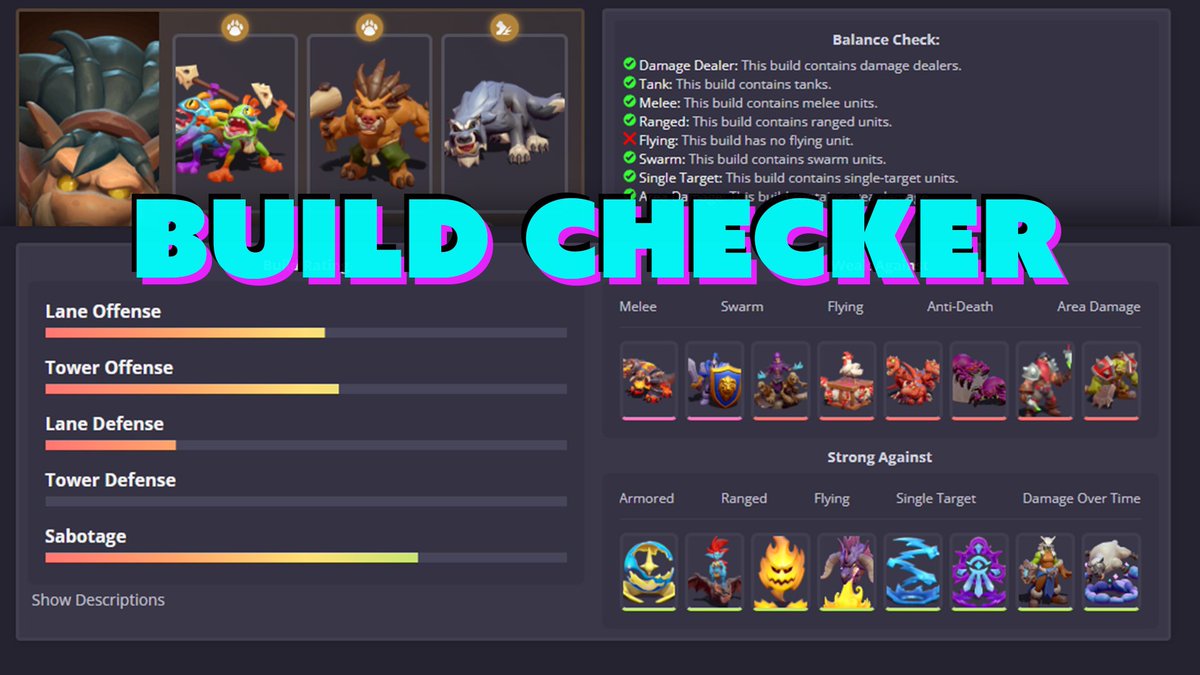 NOFF_GG's tweet image. Introducing the Build Checker for @WarcraftRumble!

Read more about it here: noff.gg/news/build-che…