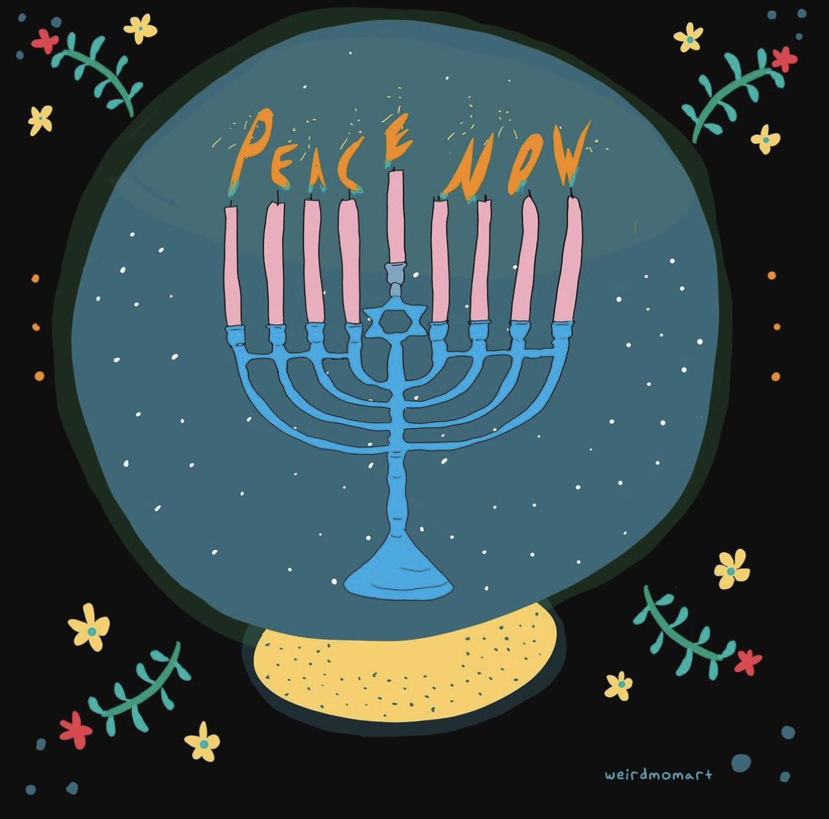 2bcolorblindED's tweet photo. It's Hanukkah. It's a holiday of light and it's about how the Jews survived oppression and destruction.
Today Palestinians are struggling to survive. May we have immediate peace.
May all people survive and feel safe. 
May we all heal.
#happyhanukkah #2bcolorblindEd https://t.co/fUPdxqHsht