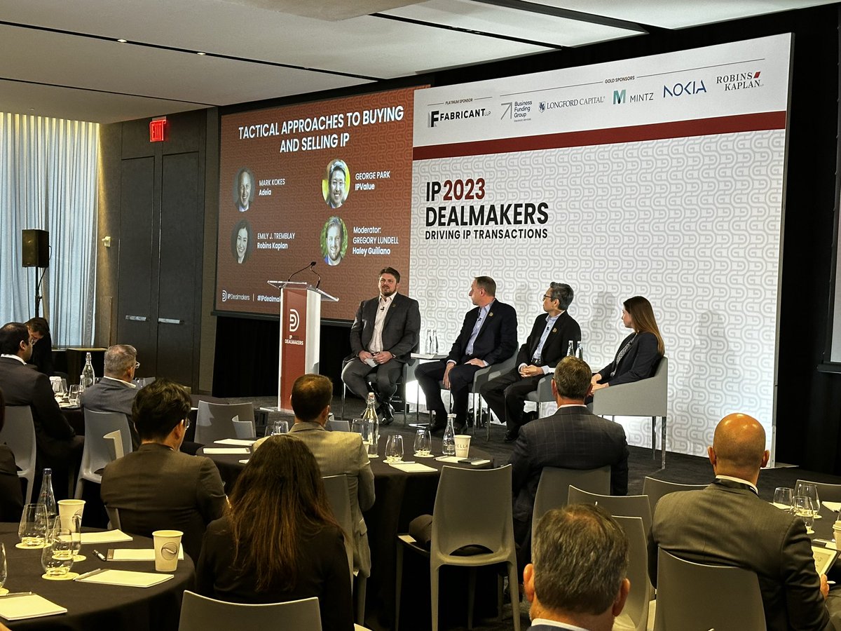 IP Dealmakers Forum tweet media