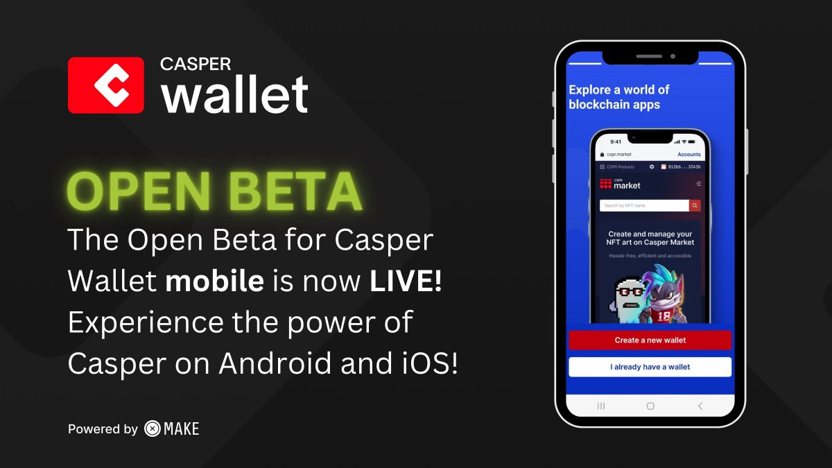 Casper Wallet tweet media