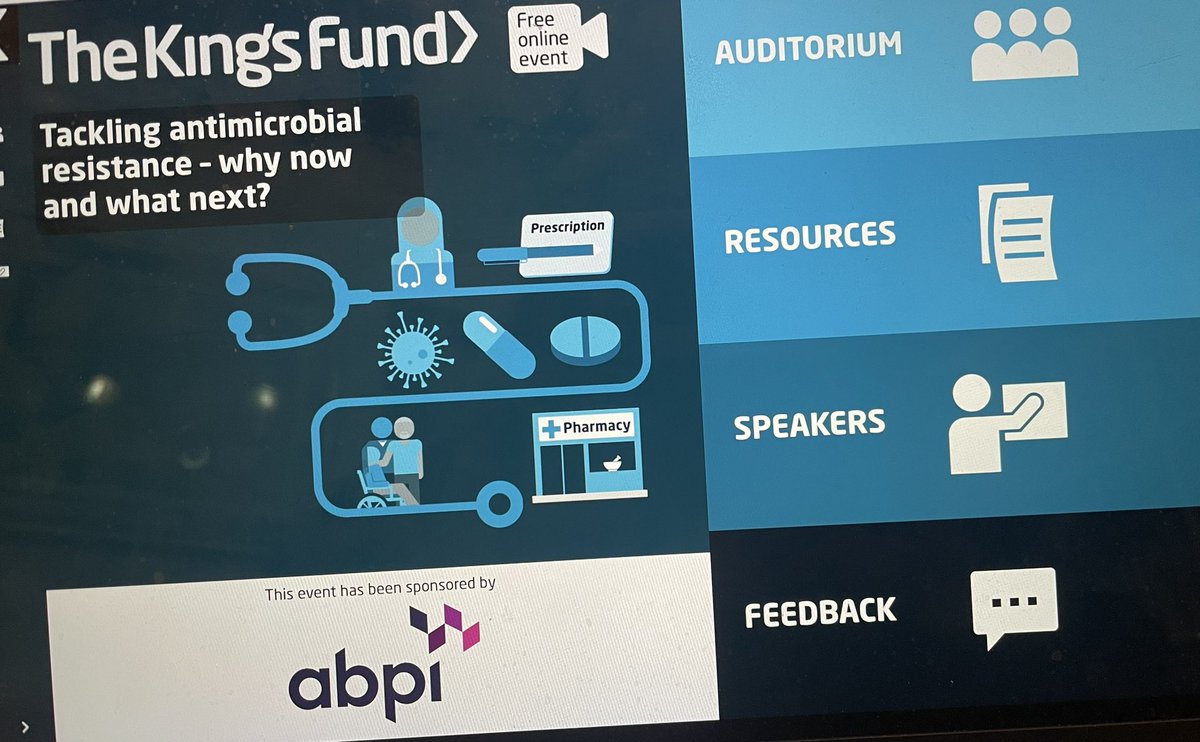 claireozz's tweet image. Enjoyed this lunch time webinar earlier today, looking forward to future webinars - @TheKingsFund 💫
#prescribing #OUHAdvancedPractice