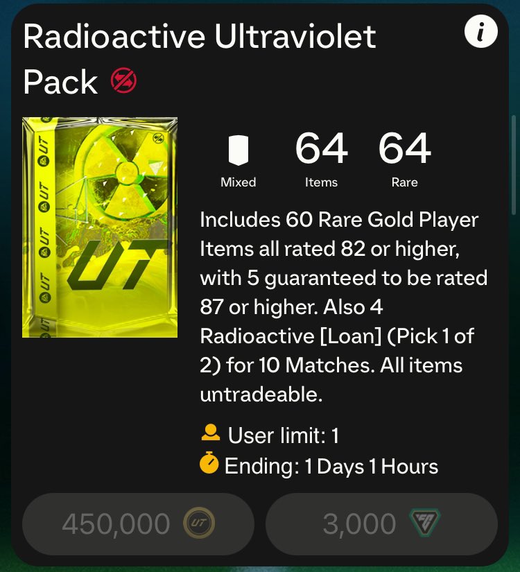 I will buy this pack for someone who does the following:

- Like this tweet ❤️
- Follows me so I can dm
 
That’s it good luck! 🍀

A bonus entry to those that retweet 👀