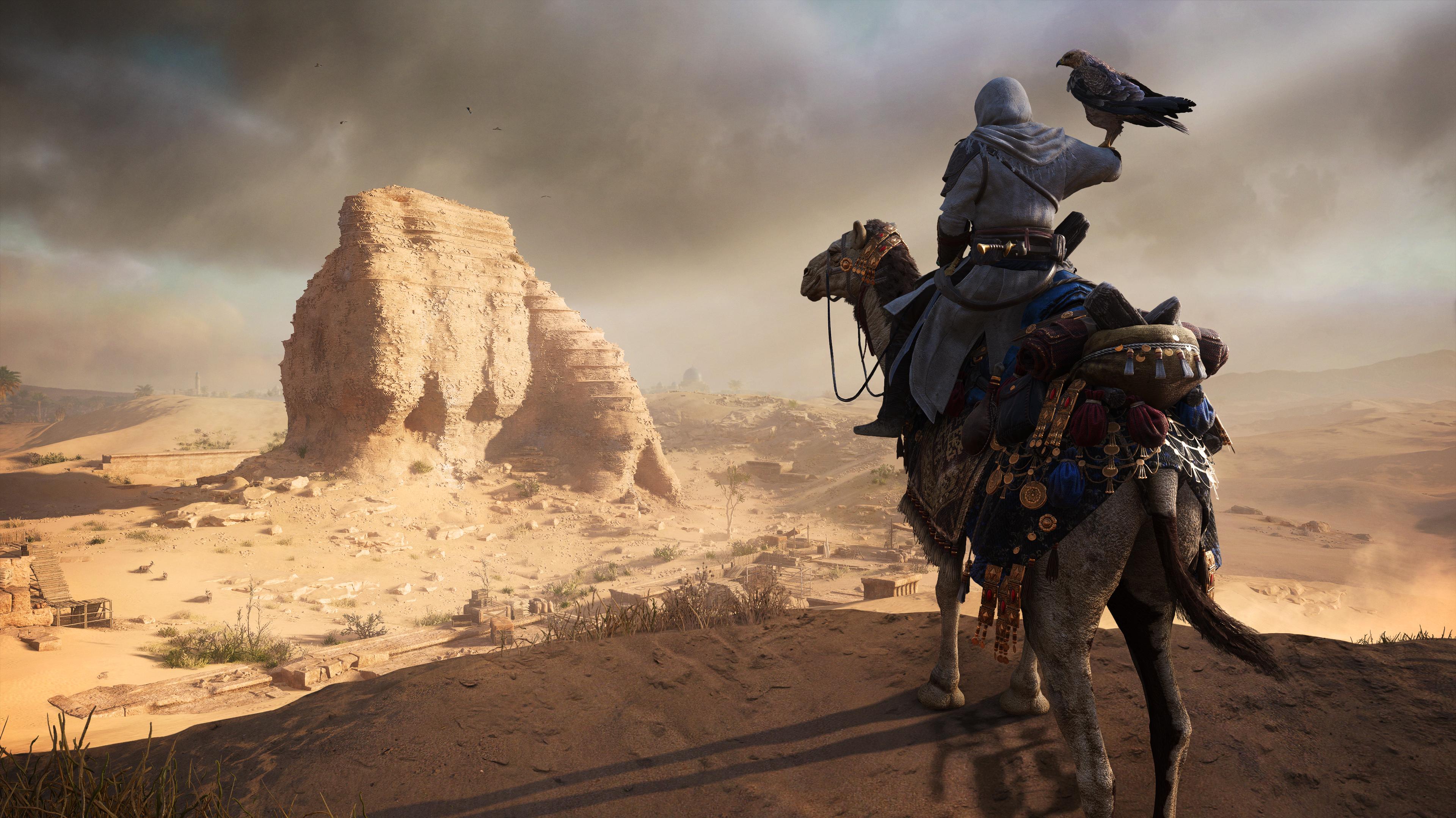 The joys of travelling Assassin's Creed Origins by eagle