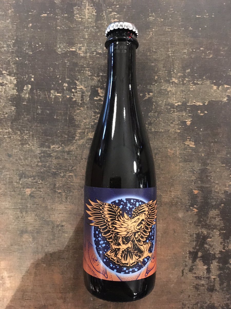 corneliuswine's tweet photo. We’ve got a couple of new offerings from @holygoatbrewing in stock, starting with the relatively restrained. Blood Eagle is a barrel aged Flanders Red with smoked plums

7.4% abv - £6.50/375mls https://t.co/y443fWeXDK