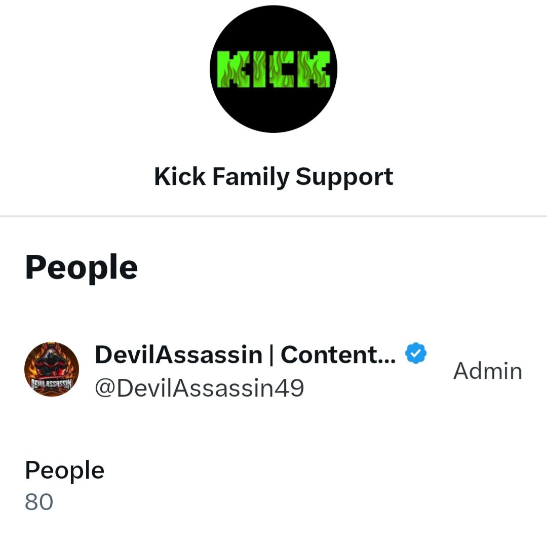 If You Are A #KickStreamer Looking To Make Friends &amp; Support Others, or Push To #KickAffiliate...

Join Our #Kick Family Group Chat! 💚

Just REPLY To This Tweet!

RETWEET &amp; Spread The Word!

#kicklivestreaming #KickStreaming #Pickkick #KickStreamers #kickcommunity #KickAffiliate