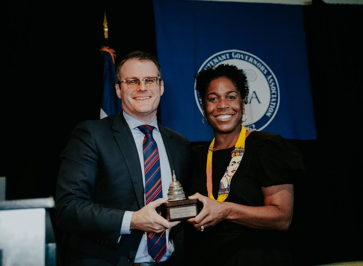 Omar Marrero (@prsecestado) on Twitter photo During the 2023 <a href="/NLGA/">National Lieutenant Governors Association (NLGA)</a> Business Meeting held in San Juan, Illinois Lieutenant Governor Juliana Stratton (<a href="/LtGovStratton/">Lt. Governor Juliana Stratton</a>) was recognized for her service and work in STEM projects involving the association. In the picture at right, Lt. Gov. Stratton alongside NLGA Chair <a href="/IALtGov/">Lt. Gov. Chris Cournoyer</a>. During the 2023 <a href="/NLGA/">National Lieutenant Governors Association (NLGA)</a> Business Meeting held in San Juan, Illinois Lieutenant Governor Juliana Stratton (<a href="/LtGovStratton/">Lt. Governor Juliana Stratton</a>) was recognized for her service and work in STEM projects involving the association. In the picture at right, Lt. Gov. Stratton alongside NLGA Chair <a href="/IALtGov/">Lt. Gov. Chris Cournoyer</a>.