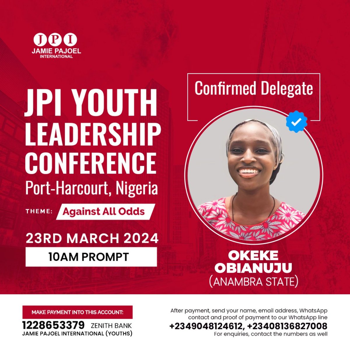 AdaAchusim's tweet image. You can&apos;t be expecting positive change in your life and still have wrong connection.

Register to connect yourself with 3000 young entrepreneurs and leaders to make the right connections.
#jamiepajoeluniversity