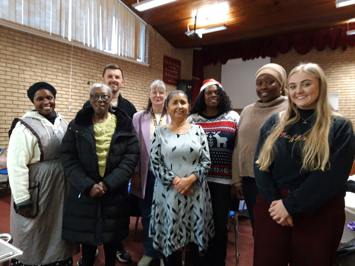 Thank you to Sharon and @NTCGFT for making us so welcome at today's Winter Warmer event. A special thank you to Chef Mary on the left of the photo who fed us with delicious food that felt like a warm hug
