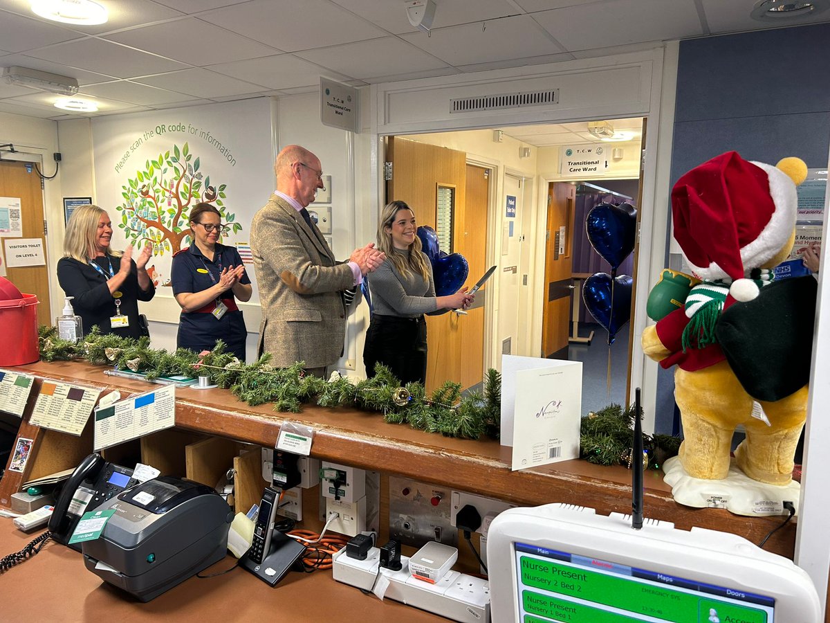 Congratulations to @TorbaySDevonNHS who opened their new transitional care ward today! The new ward enables mothers and babies to stay together when a baby needs a little extra assistance beyond usual postnatal care 🫶 @RobynAnnable @JoKirbys6