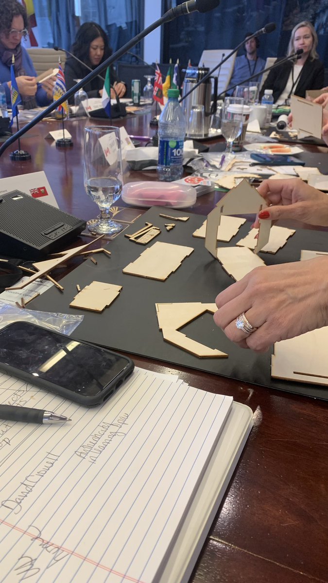 vendi55's tweet photo. @davidncrowell @SaskTeachersFed My fellow Saskie @davidncrowell proved once again they save the best for last. Marvellous #makerspace project. Setting up a ‘bee hotel’ chain across the nation. Love the passion @SaskTeachersFed #pmawards https://t.co/xUnibmk4i4