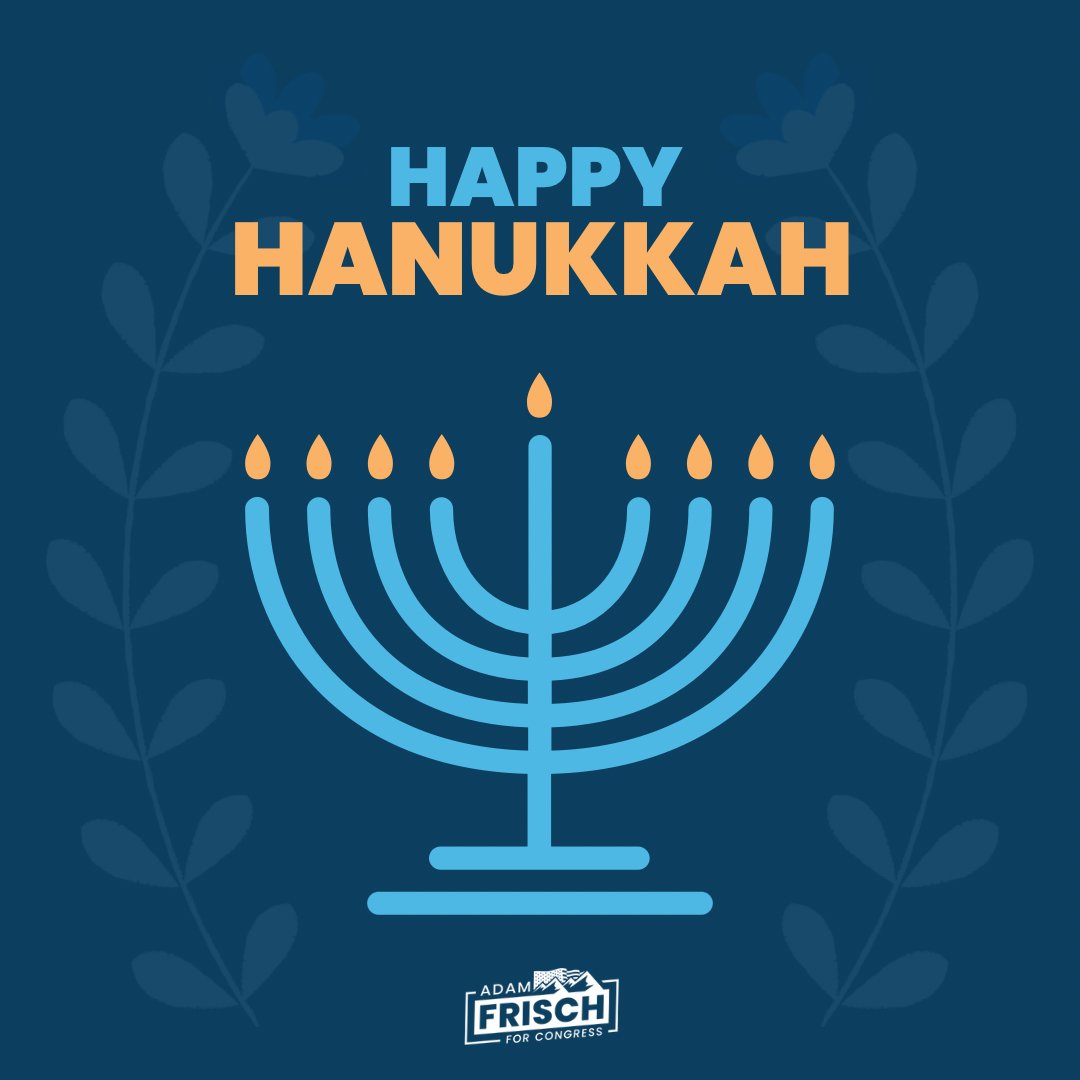 Happy first night of Hanukkah.