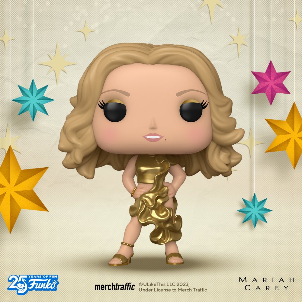 Pop-Up Holiday Gift Idea: Music is in the air. Expand your Music collection with Pop! Mariah Carey, dressed in her stunning gold outfit from The Emancipation of Mimi album. bit.ly/3rVWi1z #Funko #WinterFunkoLand #PopRocks