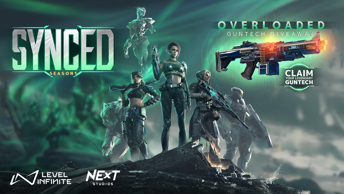 SyncedTheGame's tweet photo. Claim your FREE all-new Legendary Guntech weapon, delivered to your in-game account after SYNCED Season 1: Lambent Dawn launches on December 14.

Check it out here: https://t.co/H6x08qN7ed https://t.co/qDAHQ8CE1d