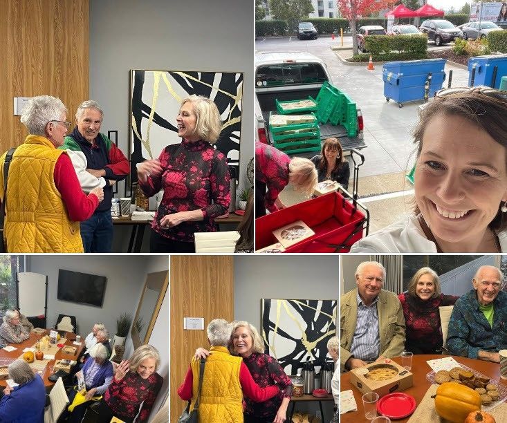 Day_Real_Estate's tweet photo. GIVING BACK:  Thanksgiving Pie Giveaway!

Super fun afternoon visiting over coffee, cider, and lots of cookies!! So fun introducing my clients to each other, as they have lots in common and are all super nice, thoughtful humans I am honored to know and serve!! https://t.co/bbz0WYsjRm