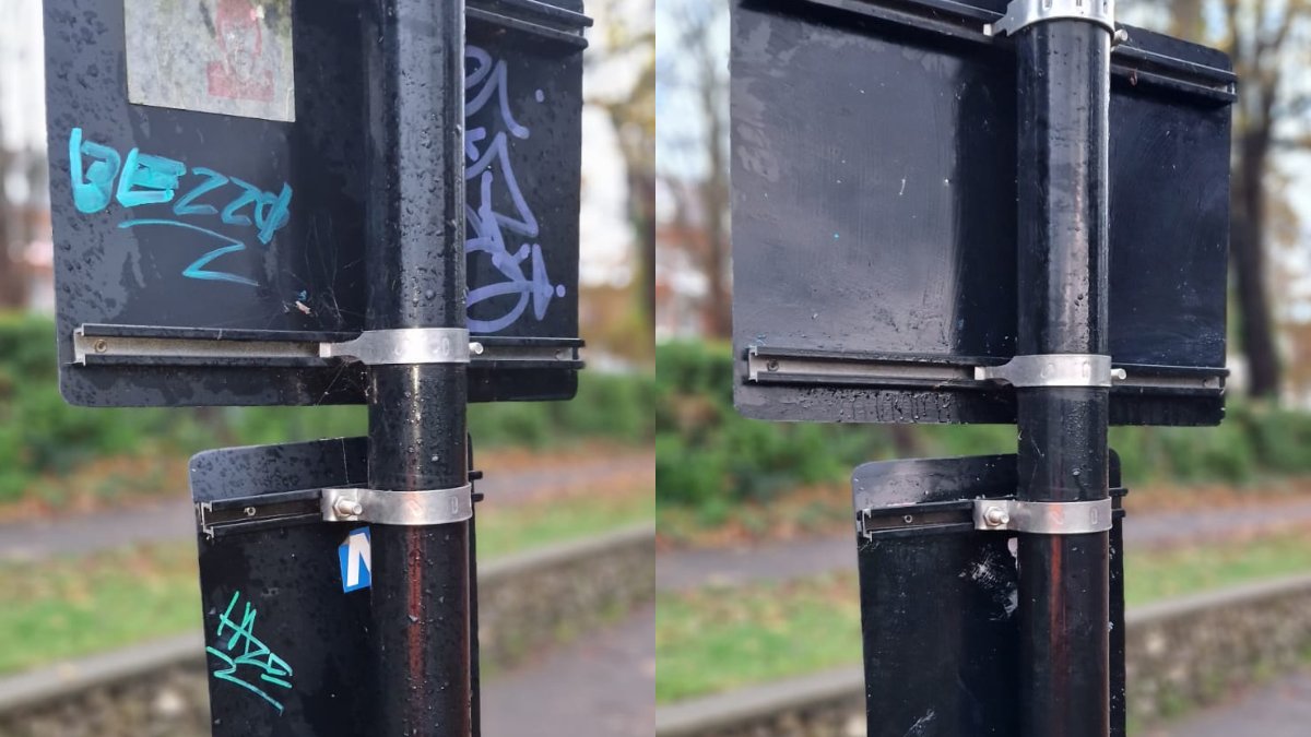 We've significantly stepped up action to tackle graffiti tagging! We're responding to reports and removing tagging from across the city, including signs in Preston Park. Read more 👉 ow.ly/gGW850QcQa6