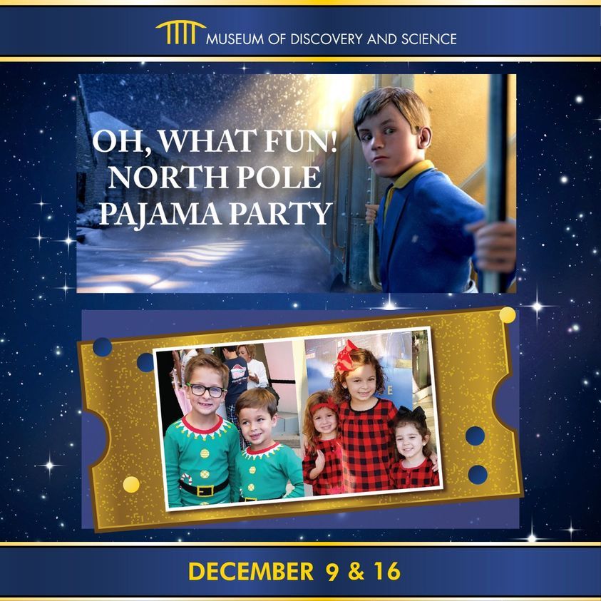 'Pajamas? ✅ Elf costume? ✅ Join the ultimate holiday bash in South Florida – @Modsftl festive family tradition! ❄️✨ Dive into a day of holiday magic with activities and a screening of 'The Polar Express' on the big screen. Let the jolly fun begin! 🎅🎄#BrowardArts