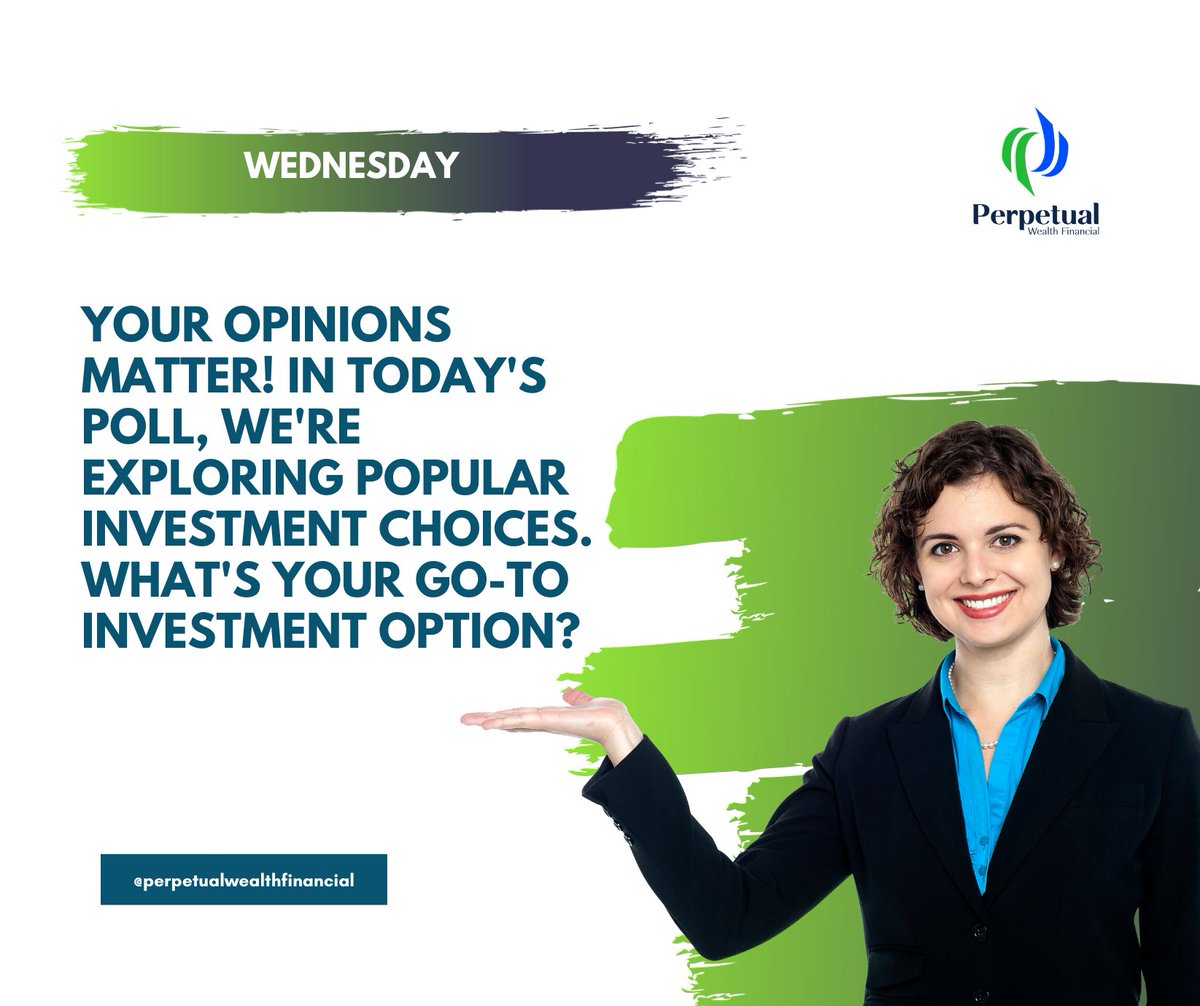 CKlamo's tweet image. Your opinions matter! In today&apos;s poll, we&apos;re exploring popular investment choices. What&apos;s your go-to investment option? 📊 #InvestmentChoices #PollingDay #FinanceTalks