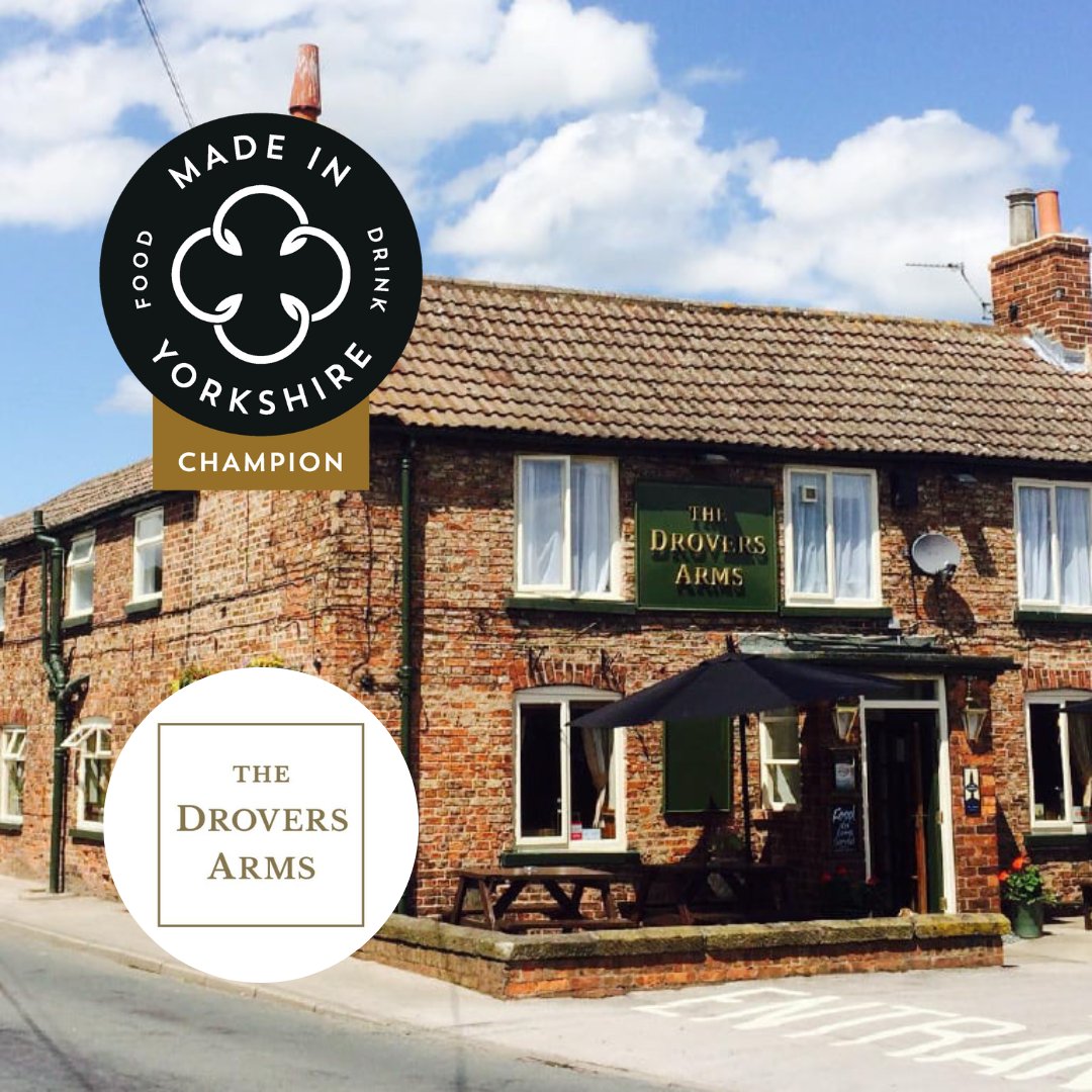 Welcome to our newest Yorkshire Mark Champion, <a href="/TheDroversArms/">The Drovers Arms Restaurant & Country Pub</a>, a multi-award-winning country pub &amp; restaurant, based in the beautiful village of Skipwith, near Selby.

Read more: bit.ly/46TCkmA