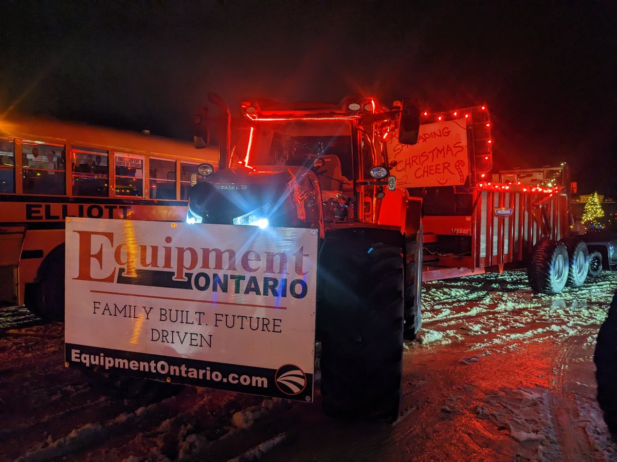 EquipmentOnt's tweet photo. What a busy year to Spread the Cheer at Local Santa Claus Parades. Did you see us at your Local Parade? Please share your photos. #EOSpotted
Please mark your Calendars, it is only ONE WEEK until the Rockwood Farmers' Santa Claus Parade of Lights on December 14th. Excited!!! https://t.co/j6BY6WMHFr
