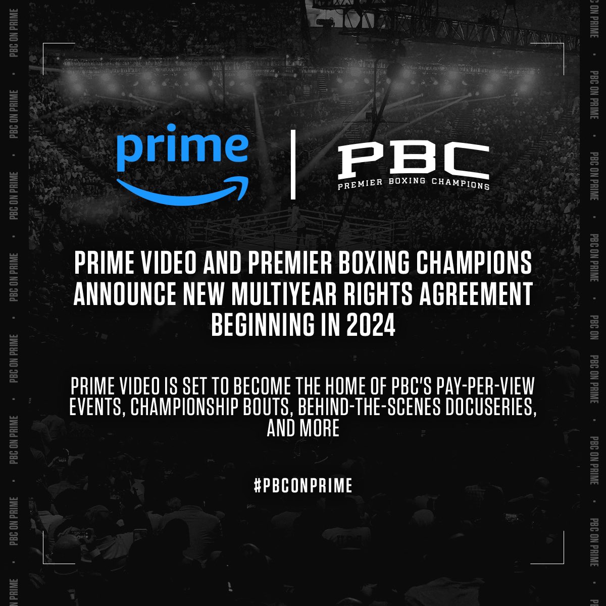 boxingnboxing's tweet photo. 米国の大手ボクシング配信元であるSHOWTIMEのスポーツ放映年内撤退を受け、"PBC所属選手たちの試合を今後どこが放映するのか"が、話題になっていましたが…新たな提携先はAmazonプライムビデオ!!

日本でもボクシングに力を入れているアマプラですが、とうとう米国でもボクシング進出してきましたよ🔥 https://t.co/c0mgwiqStK