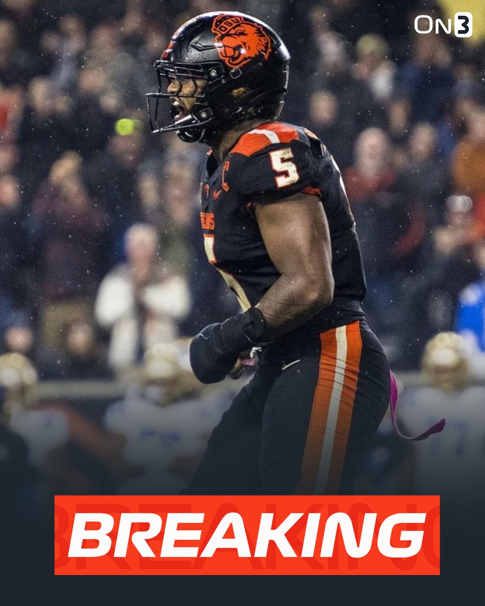 NEWS: Oregon State LB Easton Mascarenas-Arnold has entered the NCAA Transfer Portal, On3 has learned. He recorded 106 tackles and 2 INTs during the 2023 season👀 on3.com/transfer-porta…