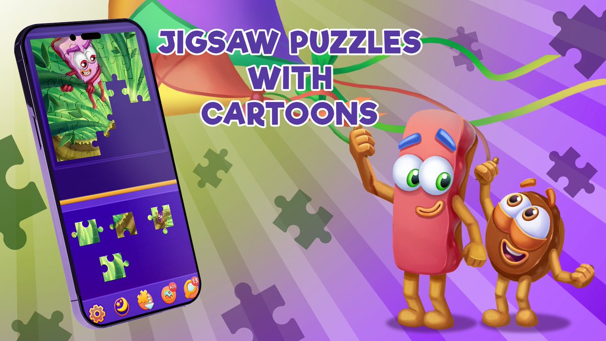 🧩 Dive into fun for all ages! Whether you're a seasoned puzzle solver or just starting out, our new jigsaw puzzle packs and quests fit all skill levels. 🤩 Download for free: jbpuzzleadventure.page.link/jpTw #puzzle #jollybattle #mobilegames #indiedev