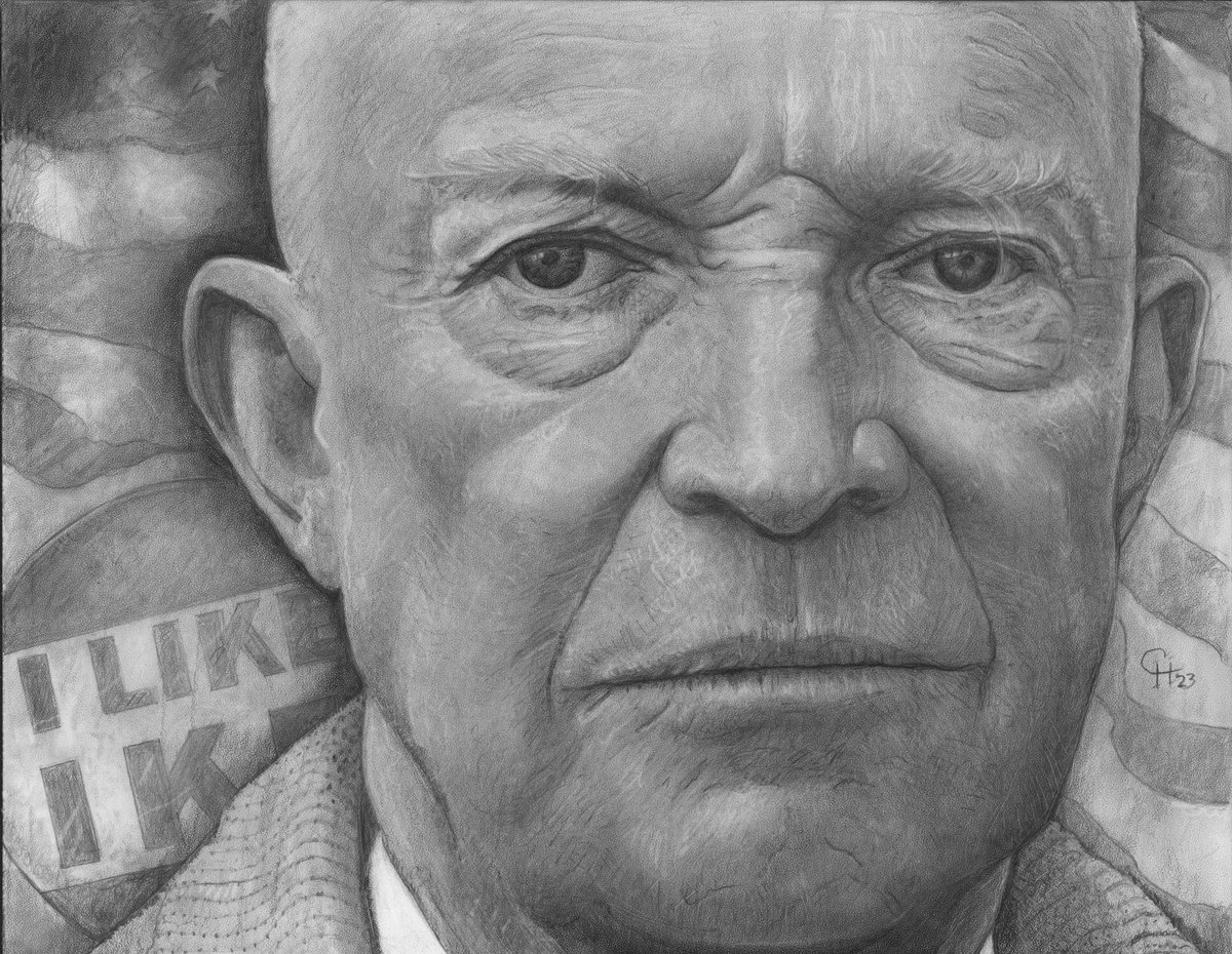“If a political party does not have its foundation in the determination to advance a cause that is right and that is moral, then it is not a political party; it is merely a conspiracy to seize power.”

Dwight D Eisenhower 

Art by Christopher Hiers, Pencil 2023