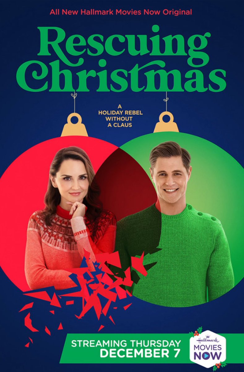RESCUING CHRISTMAS is live today! It would mean so much to all of us who made it if you’d watch. It’s got a sprinkle of Christmas magic. 💫❤️🎄🎥