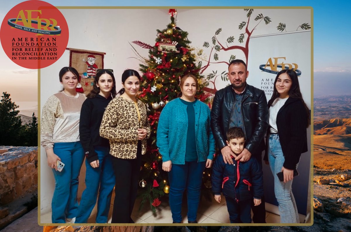 AmericanFRRME's tweet photo. Recently, Laith & her family arrived in Jordan from Iraq where the #OliveTreeCenter has become an essential support network. During this Christmas season, your generosity offers families like Laith’s the chance to rebuild & reclaim the joy of Christmas in the face of adversity. https://t.co/N117ujhRJt
