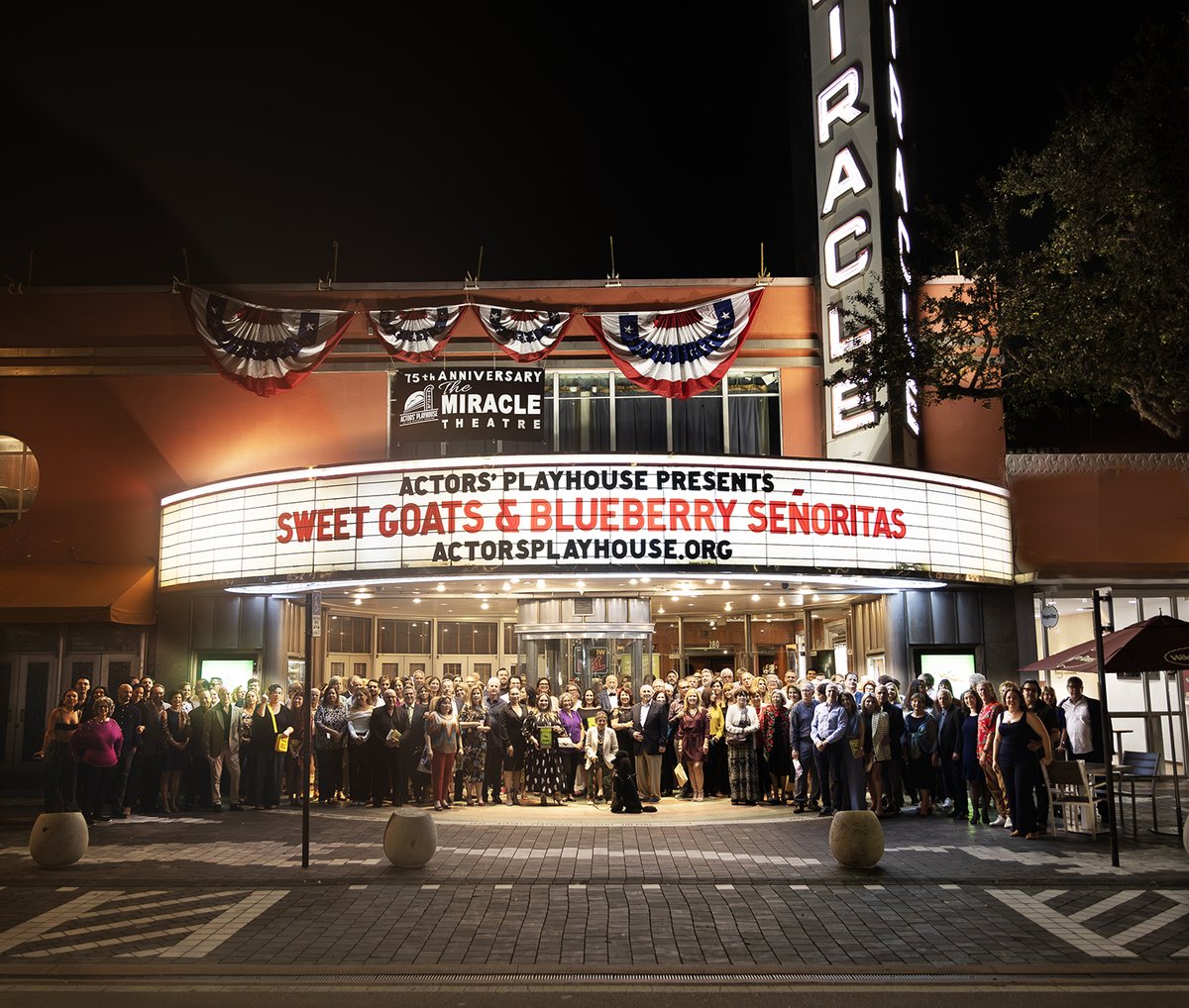 City of Coral Gables (@citycoralgables) on Twitter photo Some things never change. Today the <a href="/APMiracle/">Actors' Playhouse</a> Theatre turns 75 years young!
Celebrate on Saturday, Dec. 9, from 4 - 6 pm at their open house experience including music, refreshments, exclusive tours of the theatre and a presentation on its transformation over the last 75 years. Some things never change. Today the <a href="/APMiracle/">Actors' Playhouse</a> Theatre turns 75 years young!
Celebrate on Saturday, Dec. 9, from 4 - 6 pm at their open house experience including music, refreshments, exclusive tours of the theatre and a presentation on its transformation over the last 75 years.