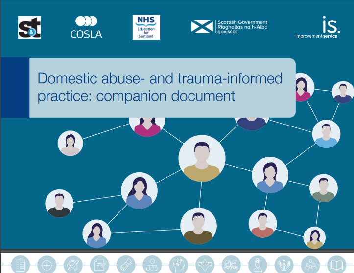 This 16 Days of Activism against #GenderBasedViolence we share our companion document improvementservice.org.uk/products-and-s… helping staff recognise the impact of the trauma of #DomesticAbuse & to respond in a #TraumaInformed way to support safety & recovery #TransformingPsychologicalTrauma